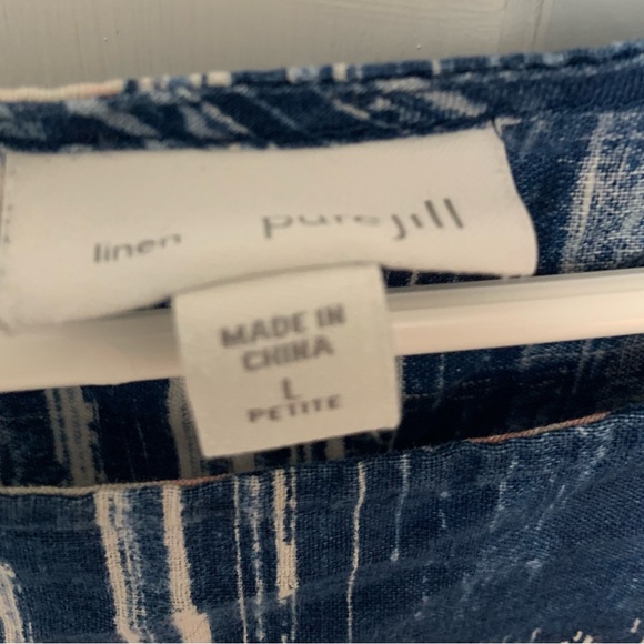 J Jill linen top - Picture 3 of 3